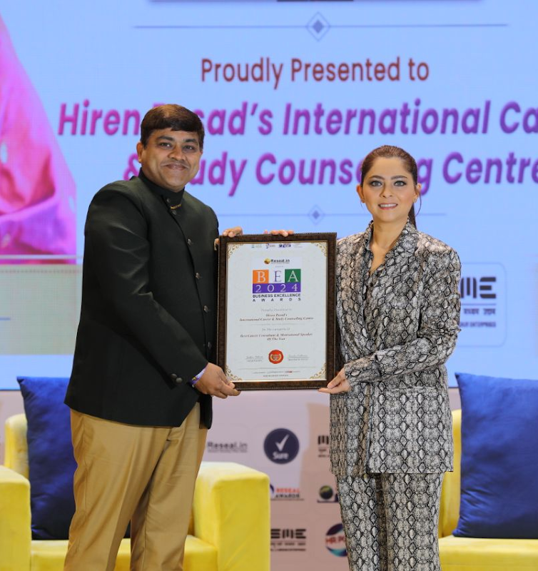 Hiren Pasad’s Career & Study CounseIing Centre & Study Abroad Consultants office